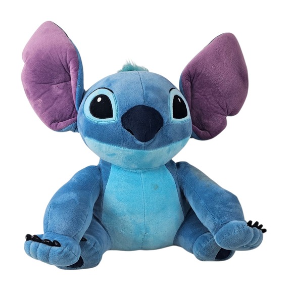 Disney Lilo & Stitch Plush Stuffed Animal Toy Blue Purple Large Kids - Picture 1 of 9